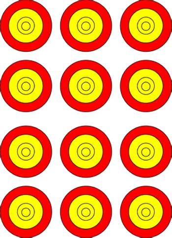When children need extra practice using their reading skills, it helps to have worksheets available. Free Printable Targets created by AT users - ClipArt Best ...