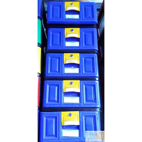 Jual pressa container rak laci kotak cd susun plastik lion star dengan harga rp 66000,00 dari sido mumbul Lemari Laci Plastik Napolly 5 Susun STB 500 | Shopee Indonesia