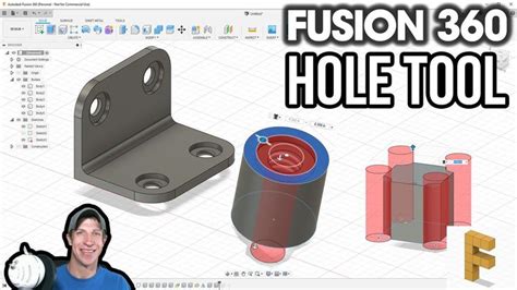 Autodesk Fusion 360 Hole Tool Tutorial