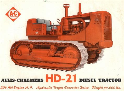 Allis Chalmers Hd 21 Crawler Tractor And Construction Plant Wiki