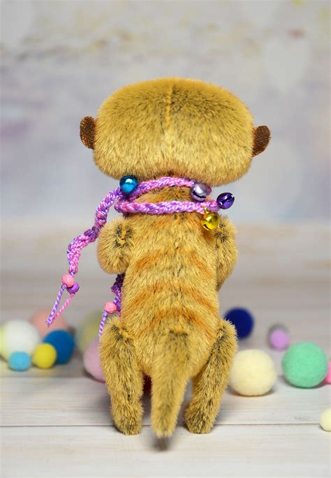 Miniature Meerkat Toy Artist Doll Meerkat For Blythe Birthday Etsy