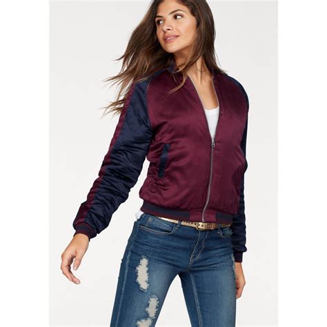Code summer vila blouson court zippé en simili chf 64.95 la brand boutique oakwood blouson court zippé en cuir alizee chf 245.00. Blouson zippé style bomber femme AJC - Bordeaux - Marine ...