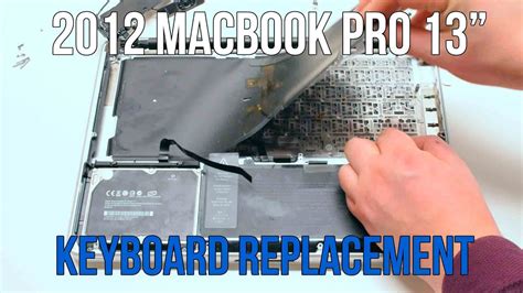2012 Macbook Pro 13 A1278 Keyboard Replacement Youtube