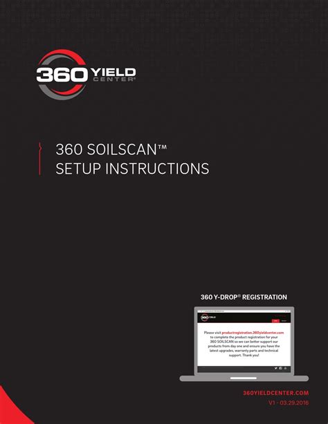 360 Yield Center 360 Soilscan Setup Instructions Pdf Download Manualslib