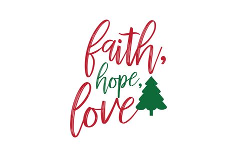 Faith Hope Love Graphic By Thelucky · Creative Fabrica