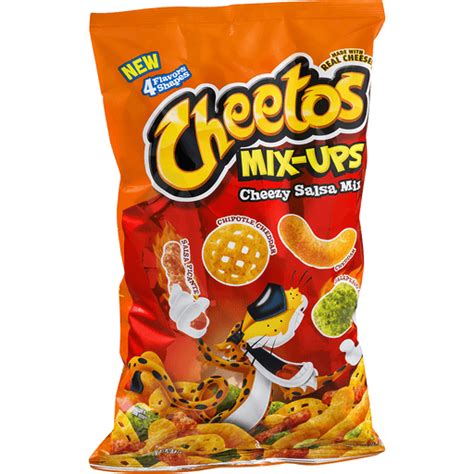 Cheetos Mix Ups Cheezy Salsa Mix Cheese And Puffed Snacks Chief Markets
