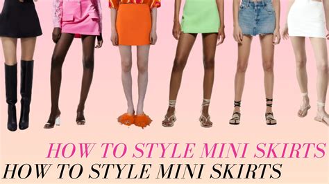 How To Style Mini Skirts Like A Stylist The Vanity Magazine