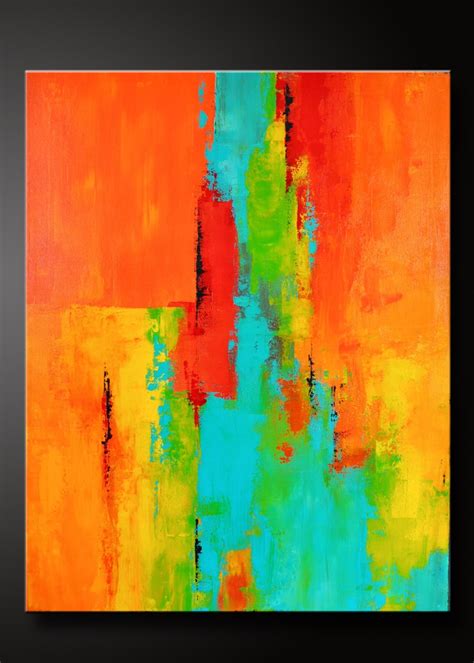 Tango 22 X 28 Abstract Acrylic Painting On Canvas