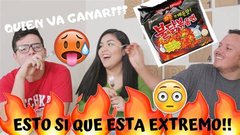 Extreme Spicy Noodle Challenge La Sopa Mas Enchilosa Del Mundo Soycinthyapaola Youtube
