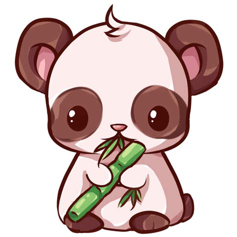Kawaii Panda By Dessineka On Deviantart Cute Animal Drawings Kawaii