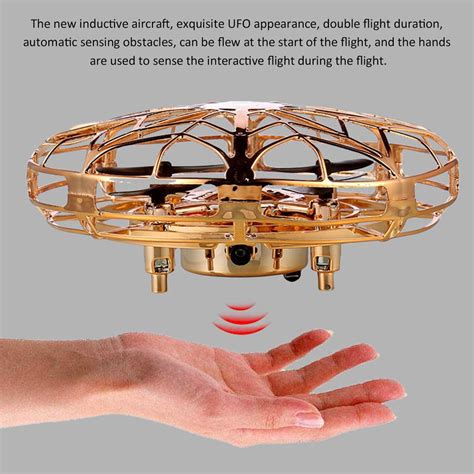 Ufo Mini Drone Infrared Sensor Ufo Flying Toy Induction Aircraft Quadcopter Walmart Canada