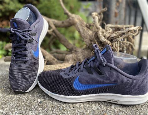 Mens Nike Downshifter 11 Running Shoes Navy Blue Whi Gem