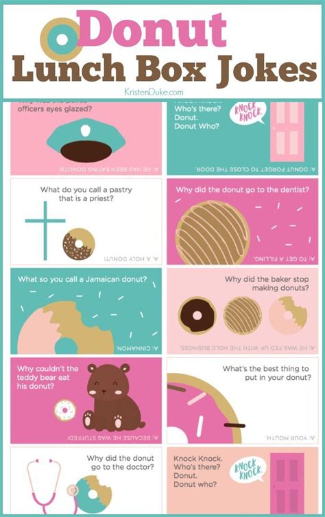 Donut Lunch Box Jokes Kids Love Finding These In Their Lunches At
