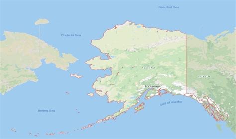 Lonely planet's guide to alaska. Alaska Mapa - EUA Destinos