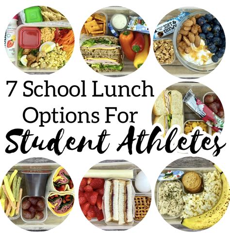 7 School Lunch Options For Student Athletes Heather Mangieri Nutrition