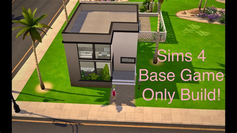 Sims 4 Base Game Only Build Youtube