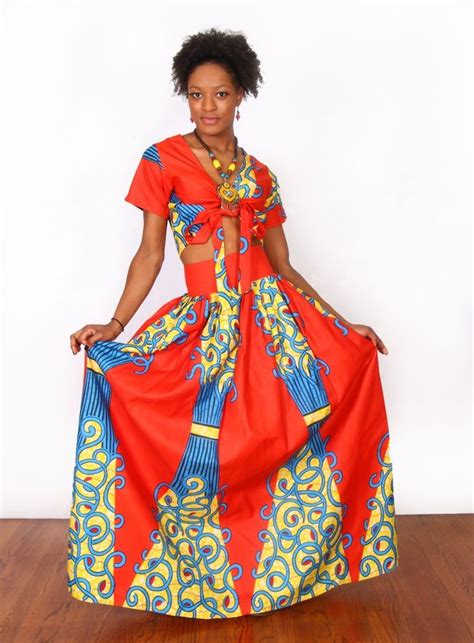 African Print Adesuwa Maxi Skirt Oludan In 2023 African Maxi Skirt Maxi Skirts For Women