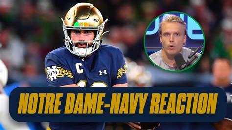 Notre Dame S National Championship Hopes National Analyst Breaks Down Irish Navy ND S