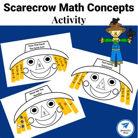 Scarecrow Math Concepts Activity Jdaniel4s Mom