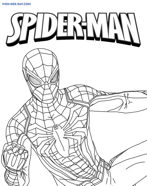 Coloriages Spiderman à Imprimer Wonder