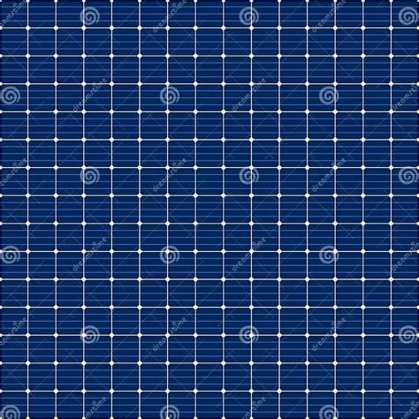 Padrão Sem Costura Da Grelha Do Painel Solar Textura Solar Da Bateria