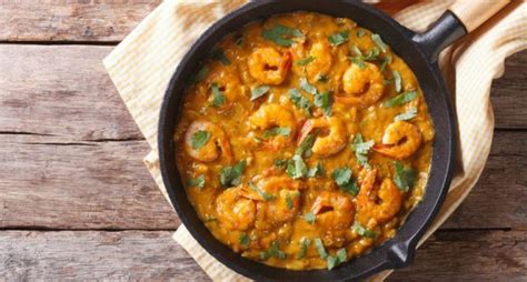 Add the shrimp, season with salt and pepper, and toss to coat. Prawn Tikka Masala Recipe - A smashing masala infused ...