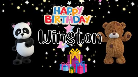 Happy Birthday Winston Youtube