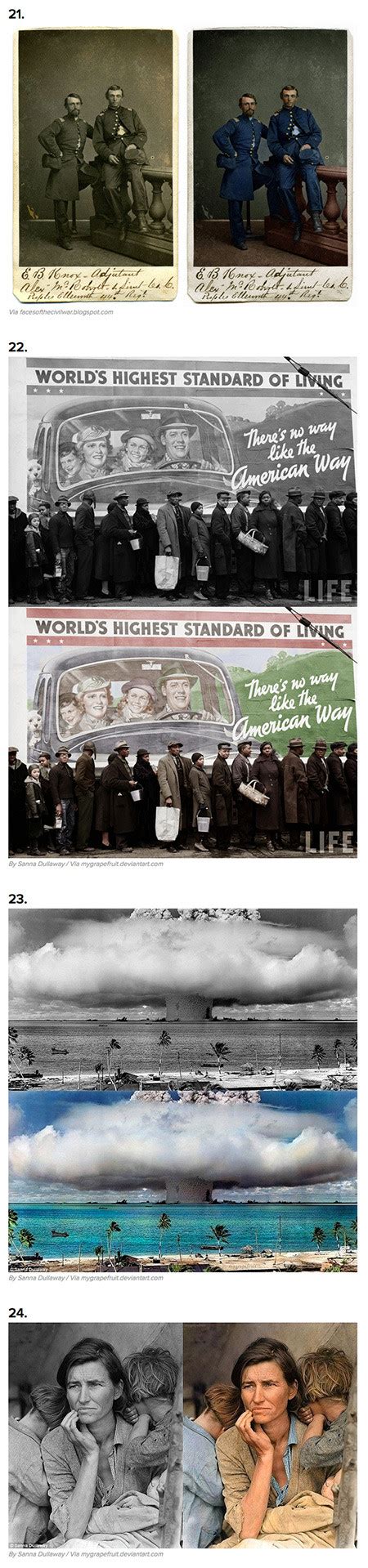 24 Historical Photos That Have Been Colorized And Brought Back To Life
