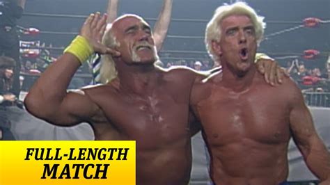 Full Length Match Nitro Hulk Hogan Ric Flair Vs Sting Lex Luger Youtube
