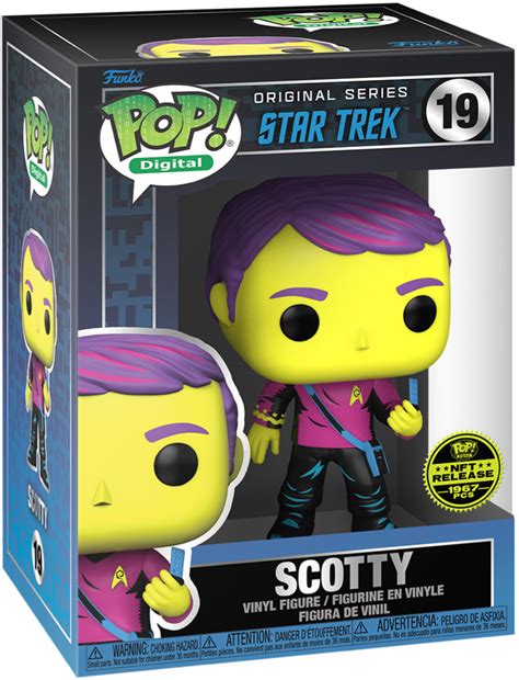 Figurine Pop Star Trek 19 Pas Cher Scotty Digital Pop