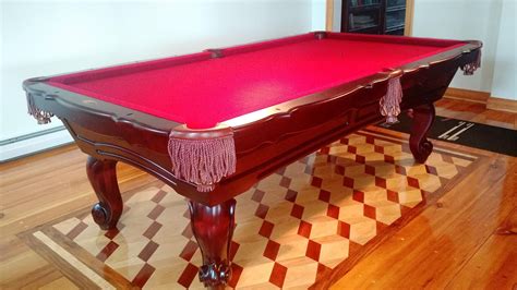 Connelly Maripossa Pool Table Traditional Cherry On Maple Finish
