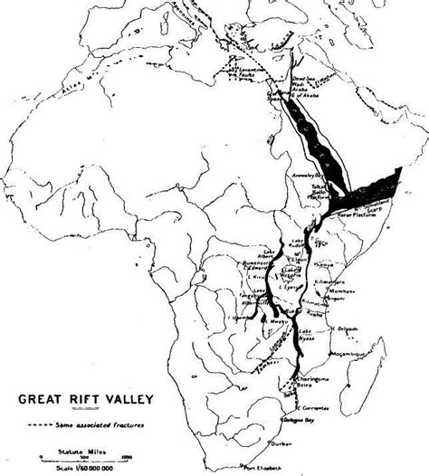 Click on the great rift valley to view it full screen. The Discovery Of The Great Rift Valley, Where Africa Is Splitting In Two