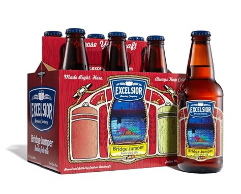 Excelsior Brewing Company Bridgejumper 6 Packaging And Labels Jeff