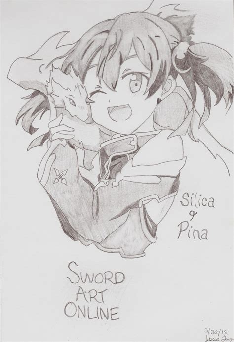 Sword Art Online Silica And Pina By Jtmaster13 On Deviantart