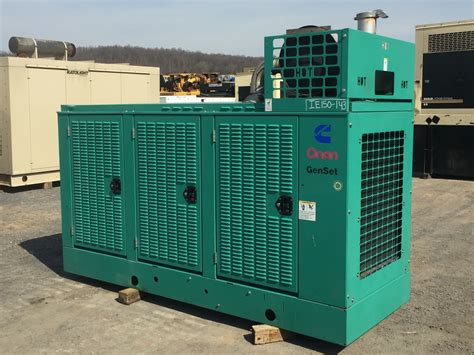 150 Kw Cummins Natural Gas Generator Enclosed 12 Lead Reconnectable