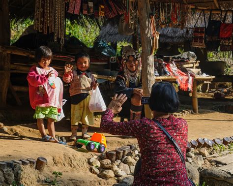 Gambar Orang Orang Perjalanan Anak Nikon Thailand Candi Tradisi