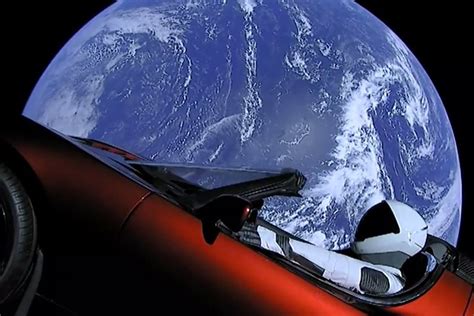 Zipping across the solar system in an electric car may seem the expert says the roadster and its passenger will achieve an even closer flyby of earth in 2047 when it will pass within 3.1 million miles of our planet. Elon Musk Launches Tesla Roadster Into Outer Space | CarBuzz