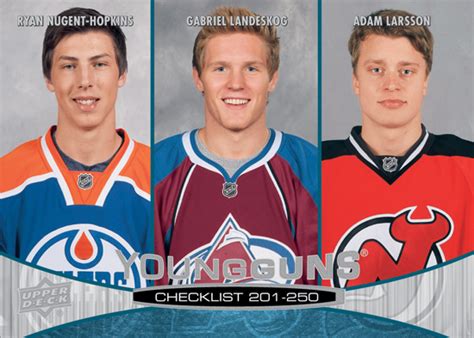 April 12, 1993 in burnaby, british columbia, canada. The Upper Deck NHL Young Guns Are Coming Led By Ryan Nugent-Hopkins ‹ Upper Deck Blog