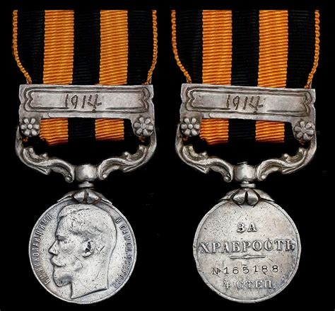 700 A Great War 1914 Operations Russian Medal Of St George Awarde