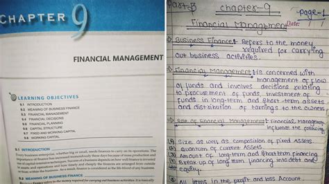 Ncert For Class 12 Business Studies Chapter 9 Financial Management