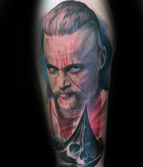 Ragnar lothbrok's hair on the hit show vikings may be one of the most awesome hairstyles we've ever seen on tv! 60 Ragnar Lothbrok Tattoo Designs For Men - Vikings Ink Ideas