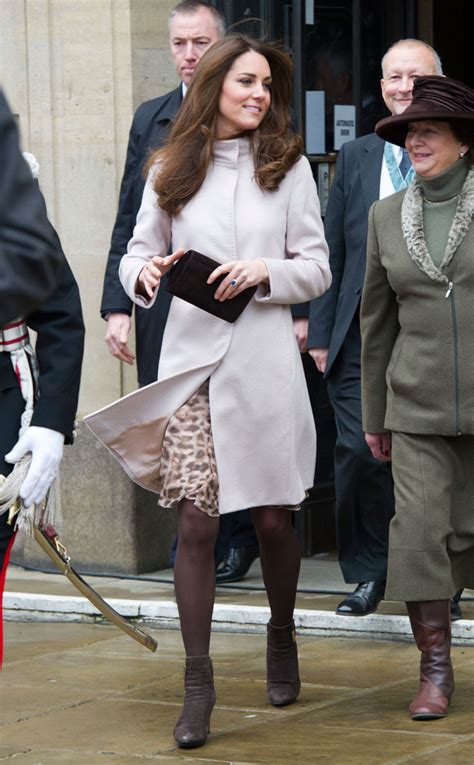 Kate Middleton S Sexy Flash Of Leopard E Online