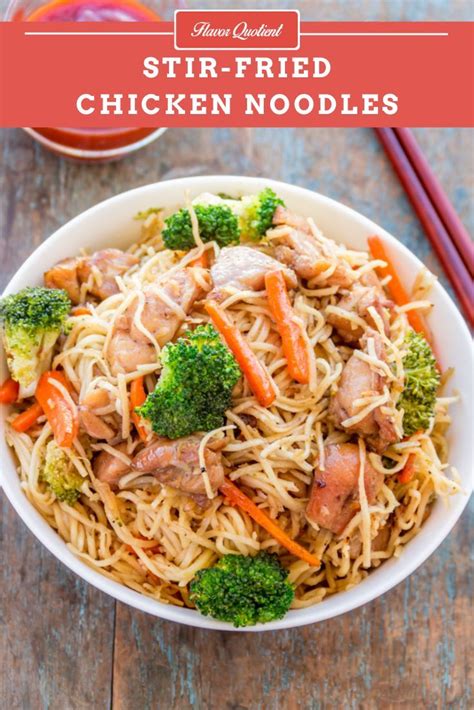 Home Chicken Stir Fry With Noodles Chicken Noodle Healthy Recipes Hot Sex Picture
