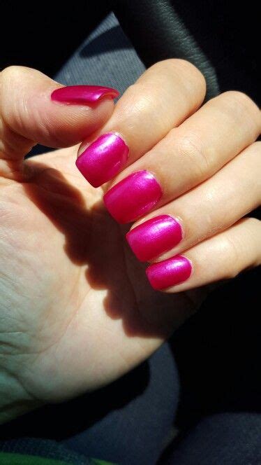 fuchsia hot pink nails pink nails nails hot pink nails