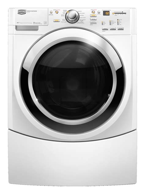 That rubber seal traps moisture in the machine and clean gasket: Maytag MHWE450WW 27" Front-Load Washer with 3.9 cu. ft ...
