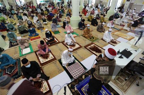 Tinjauan Solat Sunat Hari Raya Aidiladha Foto Berita Harian