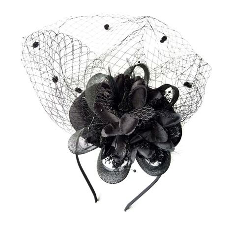 fascinators hair clip headband pillbox hat bowler feather flower veil wedding party hat buy