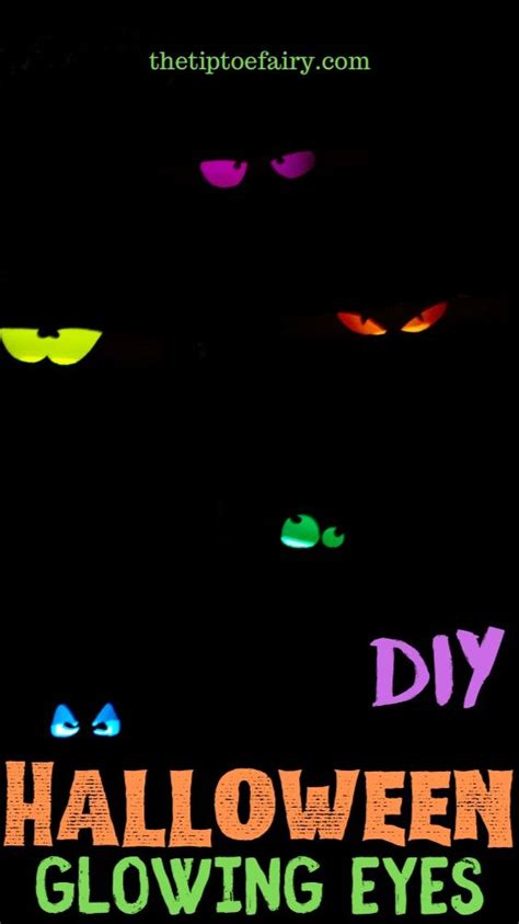 Diy Halloween Glowing Eyes An Immersive Guide By Stephanie The
