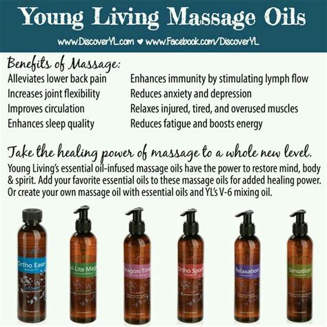 Young Living Massage Oil Essential Oils For Massage Living Essentials Oils Essential Oils