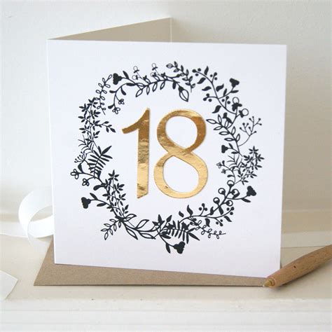 Make your own photo cards online! Luxe Gold 18th Birthday Card | Shop Online - Hummingbird ...